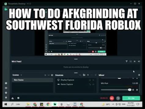 HOW TO AFK GRIND AT SOUTHWEST FLORIDA YouTube