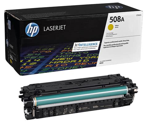 Картридж HP CF362A, № 508A жёлтый для принтера HP оригинальный, цена ...