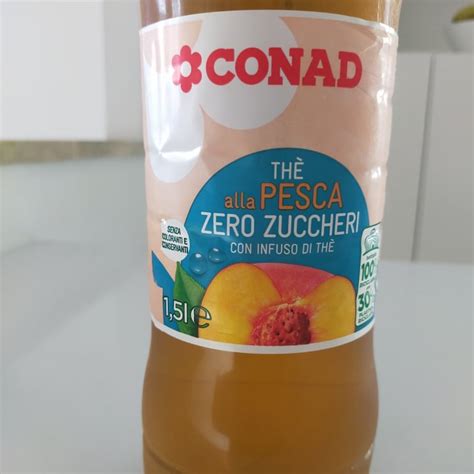 Conad Thè alla Pesca zero zuccheri Review abillion