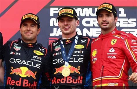 Verstappen vence GP do Japão na terceira dobradinha da Red Bull em