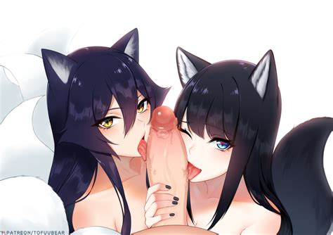 Ahri X Reiko By Tofuubear Hentai Foundry