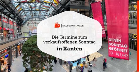 Verkaufsoffener Sonntag Xanten Kaufsonntag In Xanten 2023