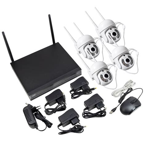 Kit Supraveghere Video Pni House Wifi Nvr Si Camere Wireless De