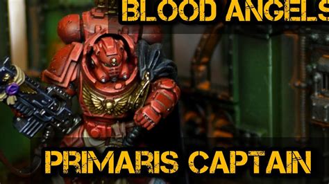 Blood Angel S Primaris Captain With Master Crafted Bolter YouTube