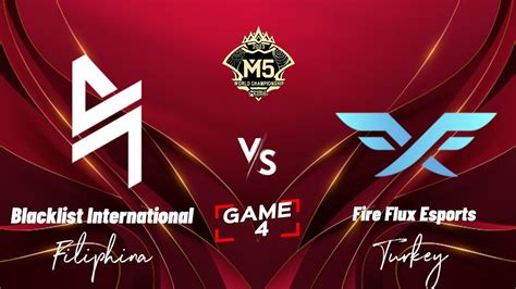 GAME 4 Blacklist International Vs Fire Flux M5 World Championship