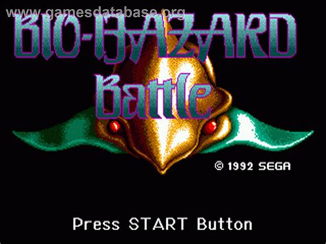 Bio Hazard Battle Sega Genesis Games Database