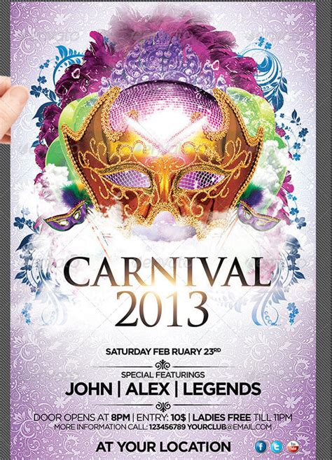 Carnival Flyer Templates Psd Word Ai Eps Free Premium