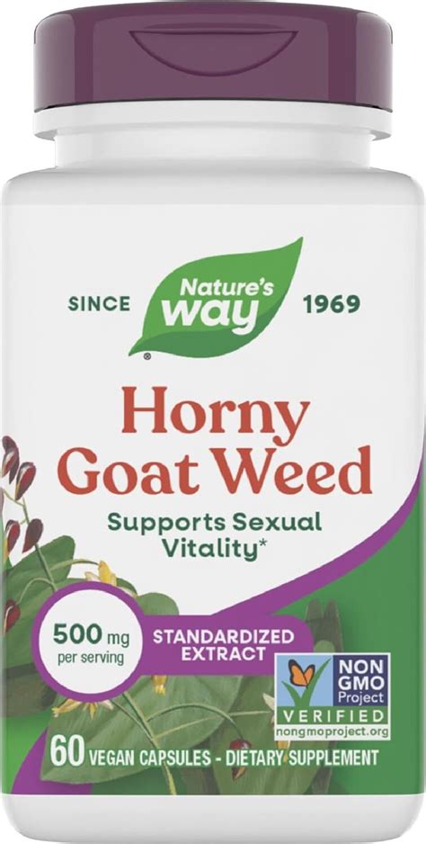 Nature S Way Horny Goat Weed Extract Save At PricePlow