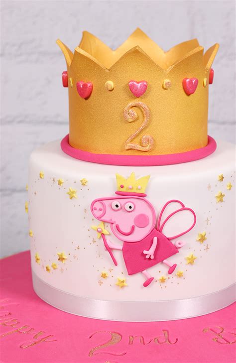 Magical Princess Peppa Pig Cake - Cakey Goodness