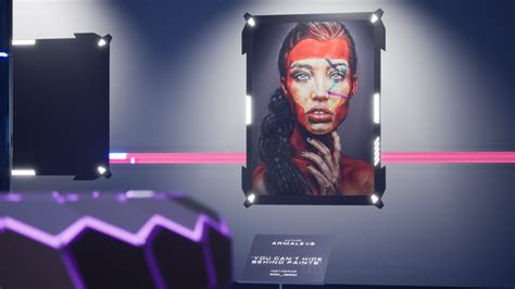 Nft Art Gallery At Vr Expo World