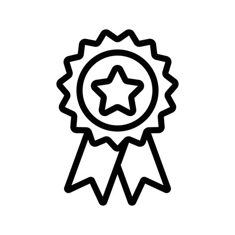 Medal Award Icon Vector Art At Vecteezy