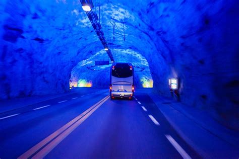 Najdłuższy tunel w Europie 5 z 10 najdłuższych tuneli drogowych