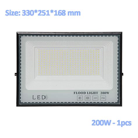 Led Flood Light New Ultra Thin W W W W W Cool Warm White