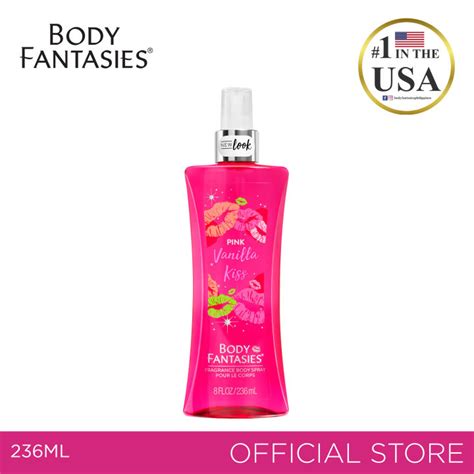 Body Fantasies Signature Pink Vanilla Kiss Body Mist 236ml Lazada Ph