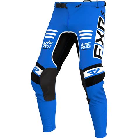 FXR MX Pants Podium Gladiator Blue Black Maciag Offroad