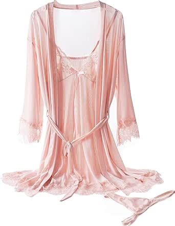 RedSwan Woman Lingerie Sleepwear Chemise Nightgown Sexy Lace Lounge Dress Sexy Lingerie M