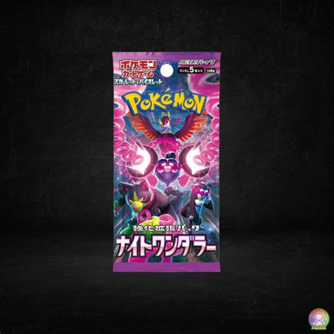 Pokémon Tcg Night Wanderer Booster Pack Sealed Japanese [sv6a