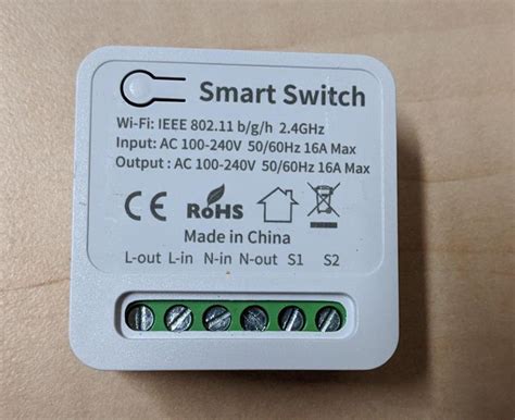 Mini Smart switch 16 A, chytrý vypínač, relé Wifi | Aukro
