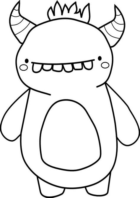 Free And Easy To Print Monster Coloring Pages Tulamama