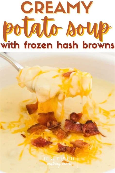 Easy Hash Brown Potato Soup With Frozen Hash Browns Recipe Hash