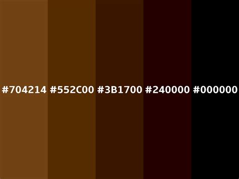 Sepia Color Hex 704214