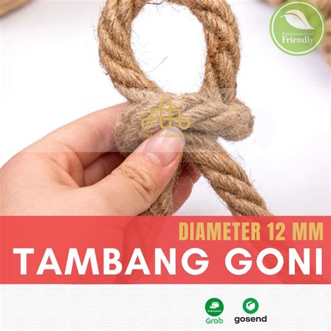 Jual Tali Tambang Goni Mm Tampar Manila Serat Sisal Tali Tambang