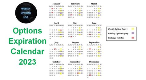 Options Expiration Calendar 2024 Silva Dulcinea