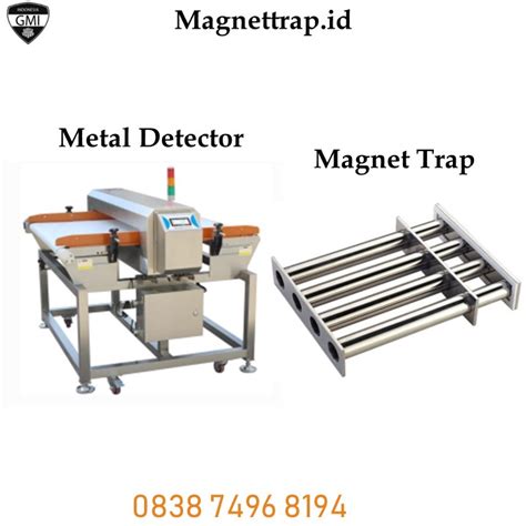 Magnet Separator Atau Metal Detector Magnet Trap