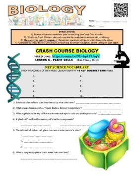 Crash Course Biology Plant Cells Free Science Video Distance