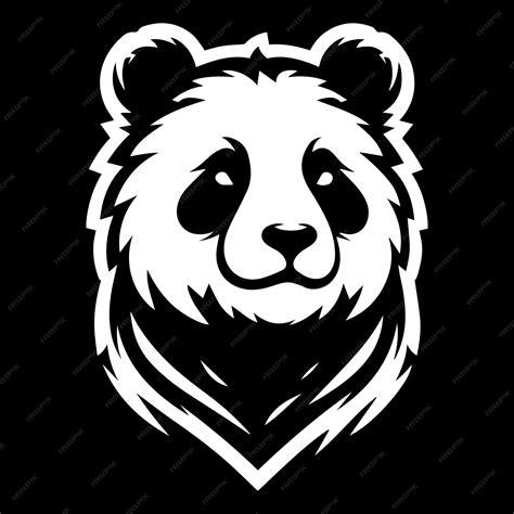 Premium Vector | Panda Head Logo Panda head illustration