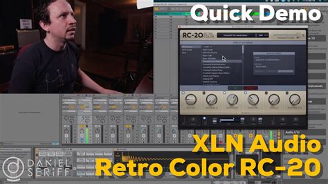 Xln Audio Retro Color Rc Plugin Ableton Live Youtube