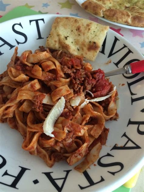 Fettuccine Bolognese The Gingerbread House Co Uk