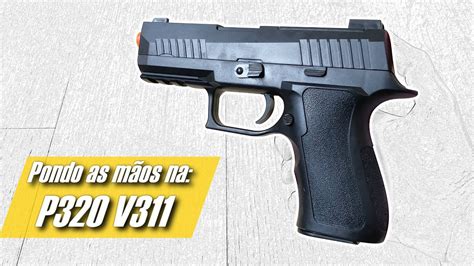 VG P320 V311 - VIGOR | Pistola Spring TOY (Airsoft TESTES e Primeiras ...