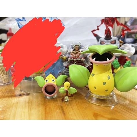 Pokemon Scale World Bellsprout And Weepinbell And Victreebel King Studio