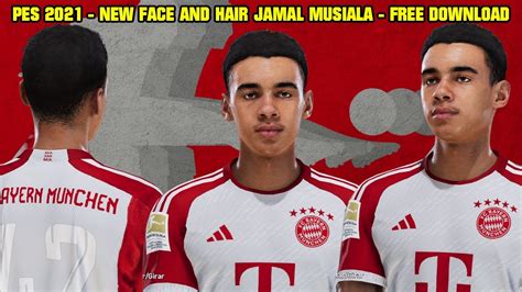 Pes New Face And Hair Jamal Musiala By Kodigo Facemaker K