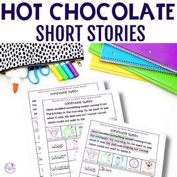 Hot Chocolate Short Stories For Language Therapy By The Dabbling Speechie