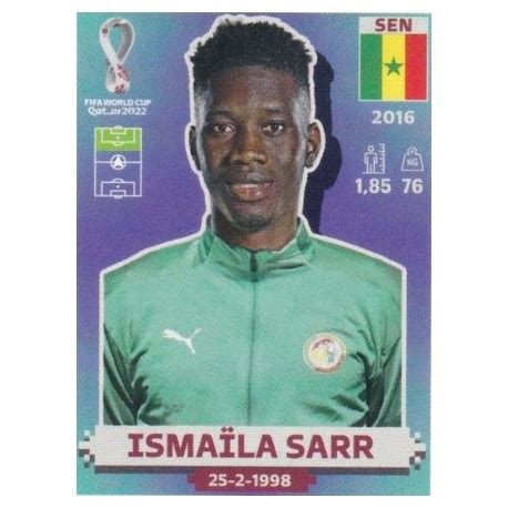 Comprar Online Isma La Sarr Senegal Panini Cromos Mundial