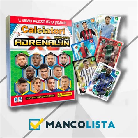 MANCOLISTA ADRENALYN XL Calciatori Panini 2020 21 2021 Secondo Tempo