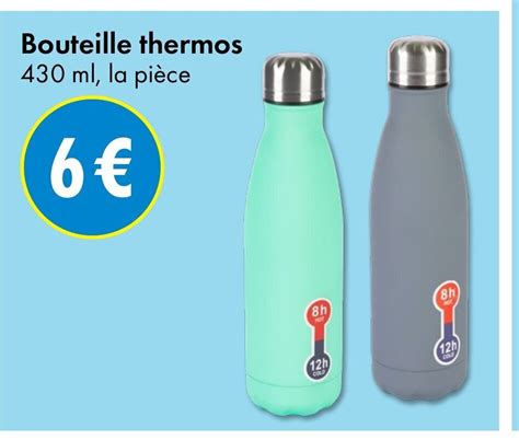 Promo Bouteille Thermos Chez Tedi