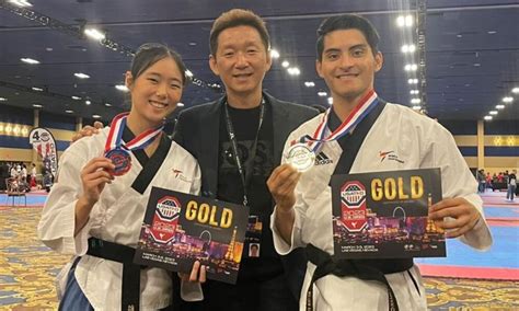 Delegaci N Mexicana Consigue Dos Oros Y Un Bronce En Taekwondo