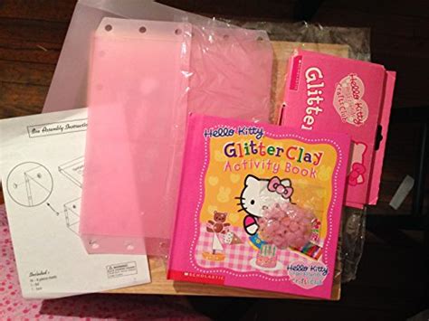 Hello Kitty Glitter Clay Activity Book By Deborah Schecter Fine