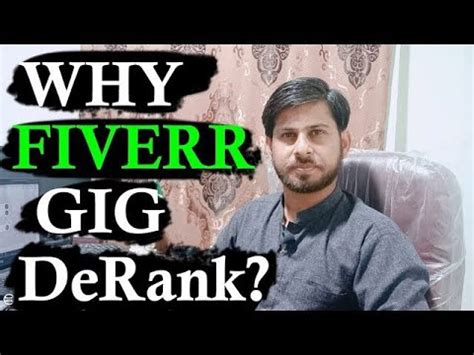 Fiverr Gig Deranked Why Fiverr Gig Disappear From St Page Jahanzaib