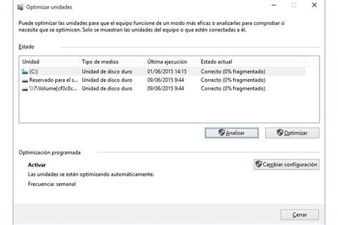 Desfragmentar El Disco Duro En Windows 10