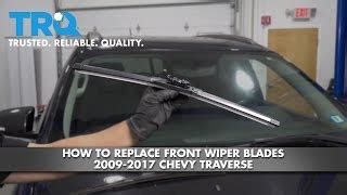 Chevy Traverse Rear Wiper Blade Replacement Washmantrautman