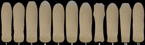 Blank Cruiser Skateboard Decks