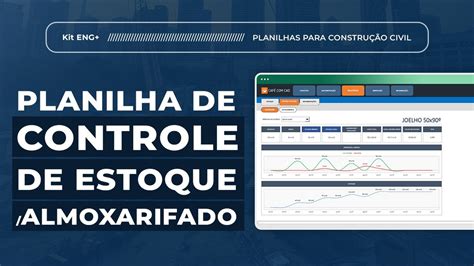 Planilha De Controle De Estoque Almoxarifado Youtube