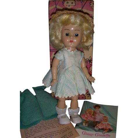 Vintage 1950s Vogue Ginny Doll Boxed In Original Tagged Outfit From Kathysdolls On Ruby Lane