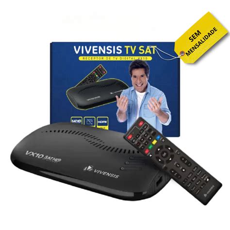 Receptor Vx10 Sat Hd Digital Vivensis Shopee Brasil