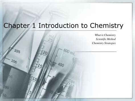 Ppt Chapter Introduction To Chemistry Powerpoint Presentation Free