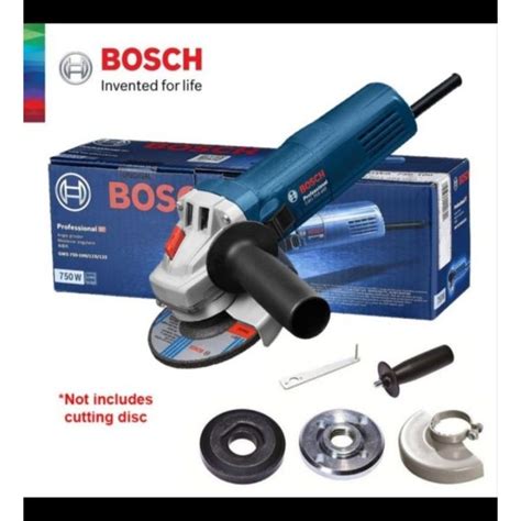 Bosch Gws 750 100 Mesin Gerinda 4 Gws750 Grinder 750 Watt Gws750 100